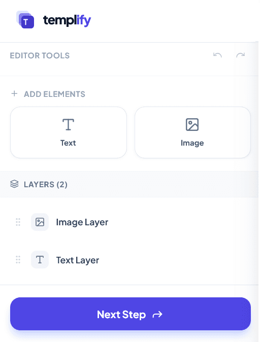 Template output